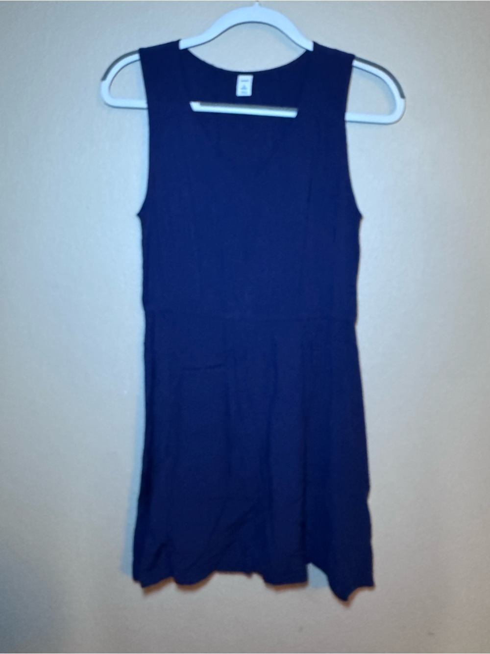 Old Navy Navy Blue Sleeveless V-Neck Dress